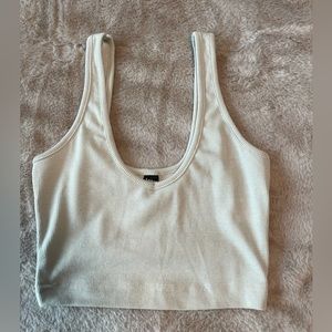 SHEIN GREEN CROPPED TANK TOP
